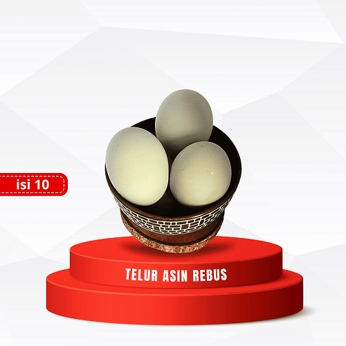 [10pcs] Telur Asin Rebus